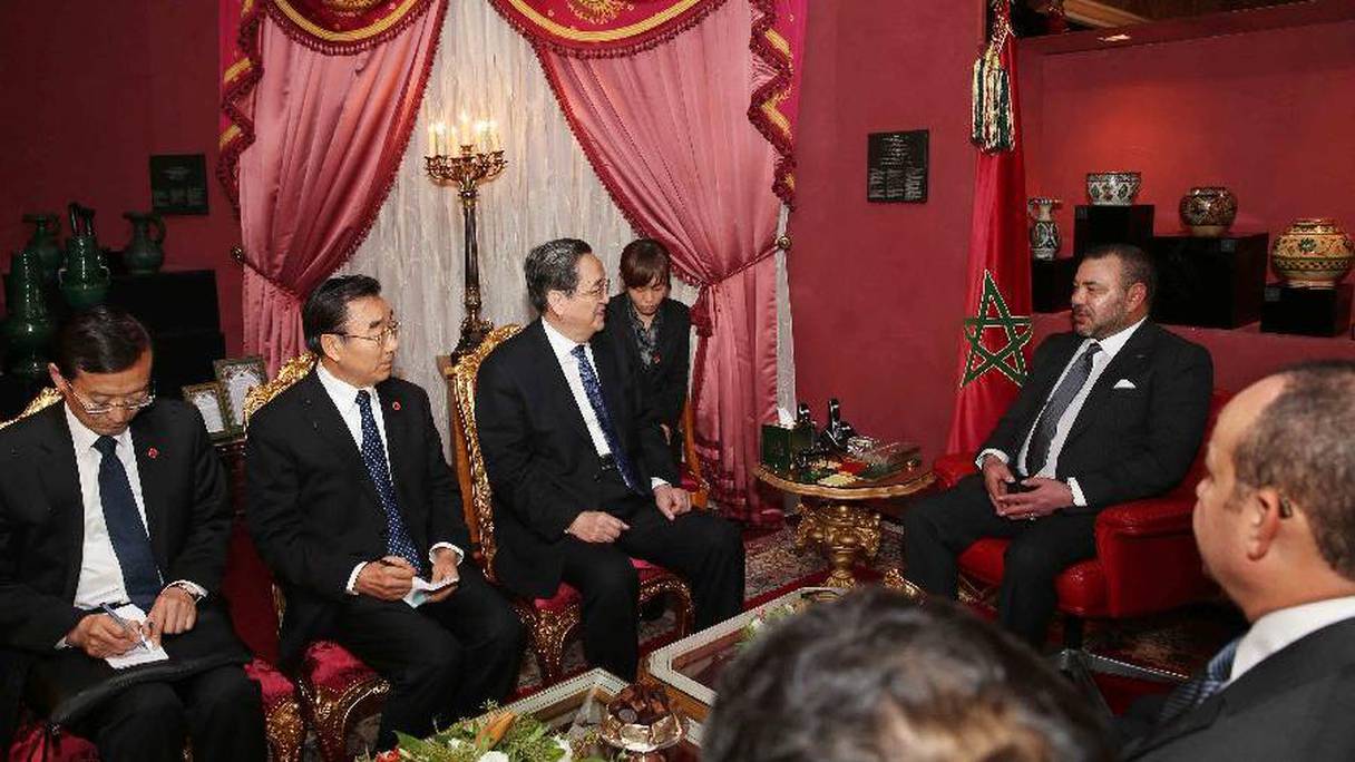 الملك محمد السادس يستقبل أخيرا وفدا صينيا رفيعا
