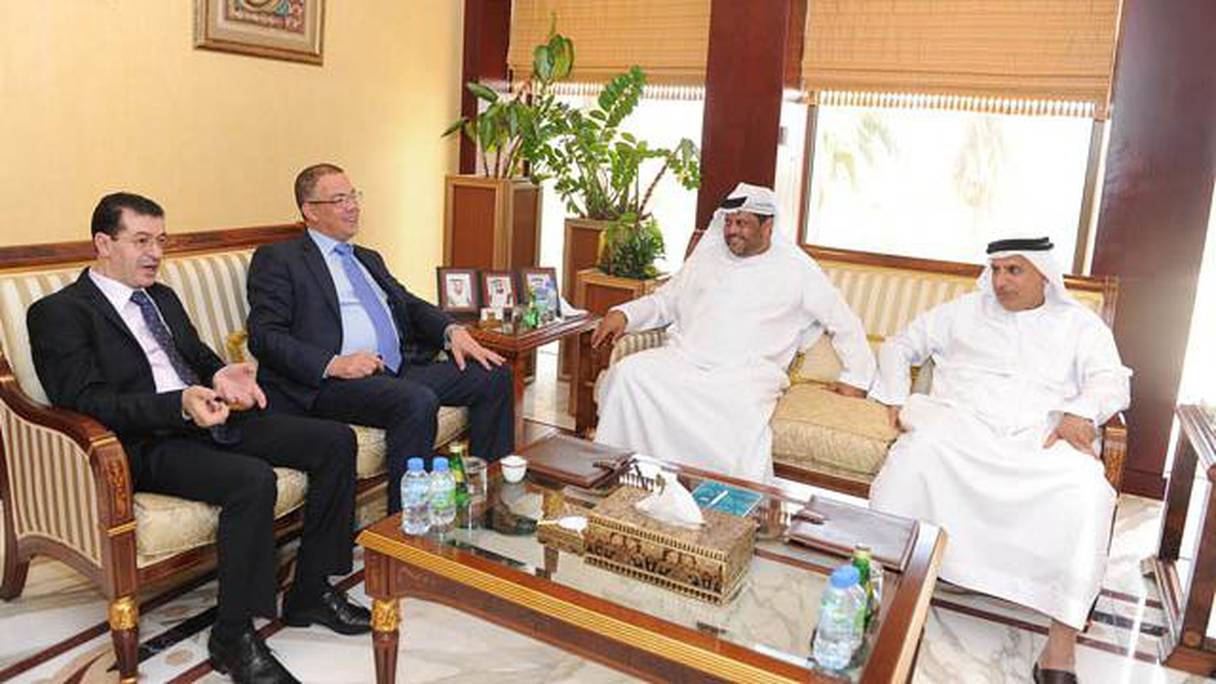 Fouzi Lekjaa, accompagné d'Abdelmalek Abroun, s’est déplacé ce dimanche à Abu Dhabi pour rencontrer Mohamed Thani Al Rumaithi, vice-président de l’UAEFA.
