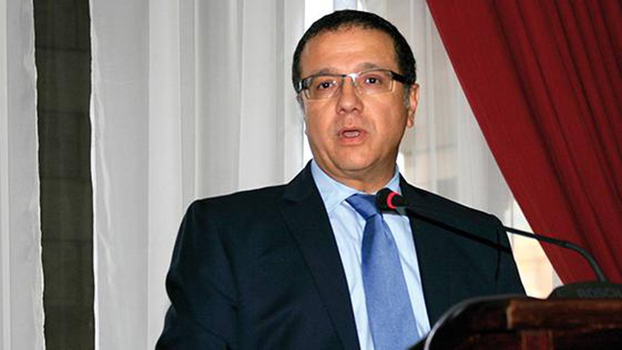 Mohamed Boussaid, ministre de l'Economie et des finances.
