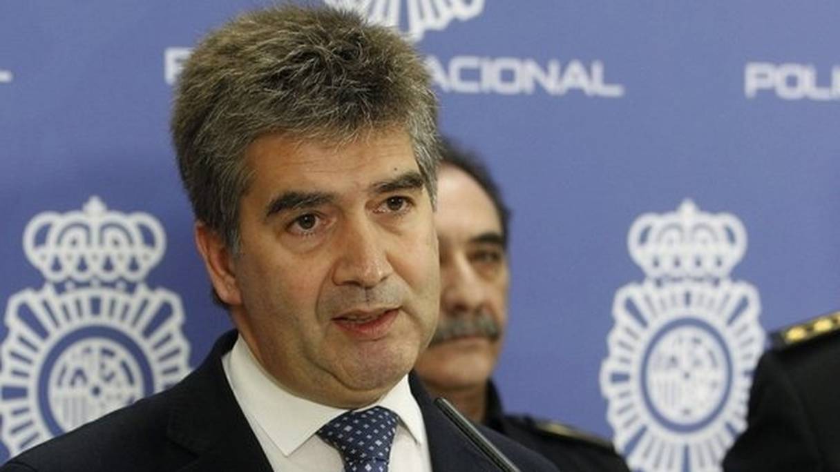 Ignacio Cosido, directeur général de la Police nationale espagnole.
