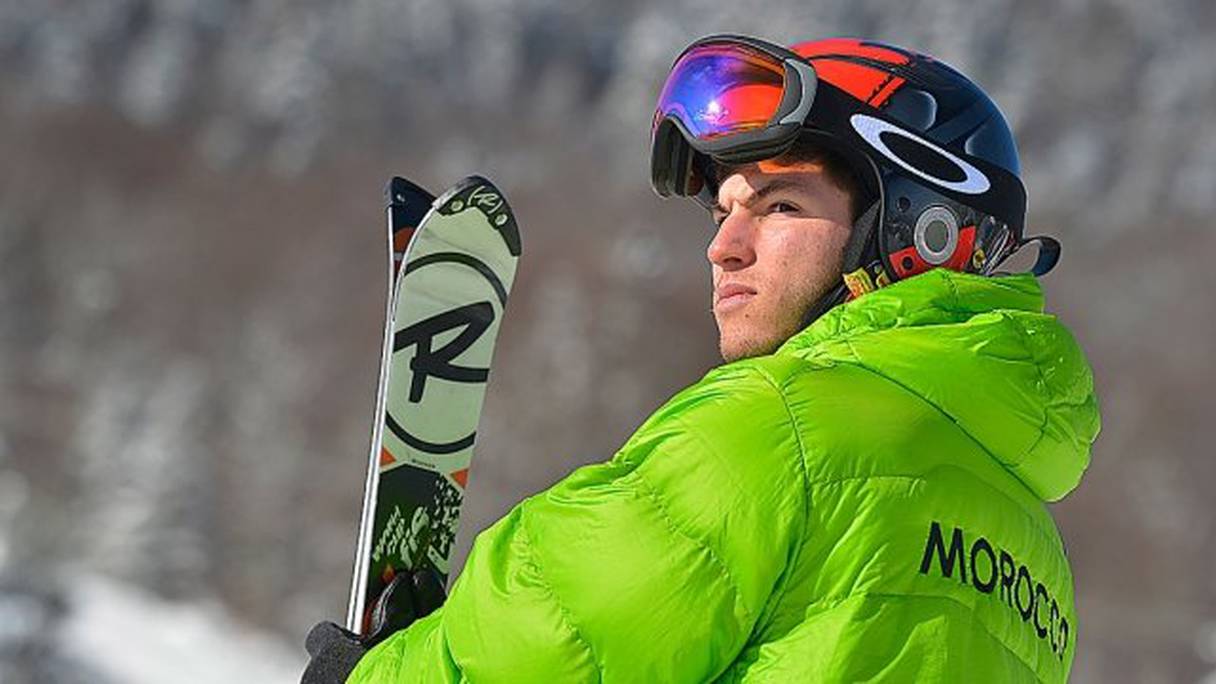 Adam Lamhamedi, skieur marocain.
