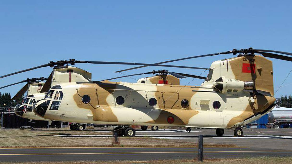 L'hélicoptère US de type Chinook a fait ses preuves aussi bien en Irak qu'en Afghanistan.
