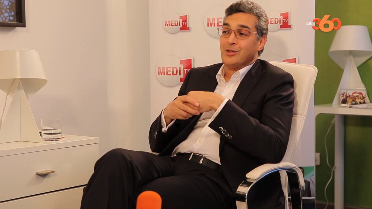الرئيس المدير العام لقناة "ميدي 1 تي في"، عباس عزوزي
