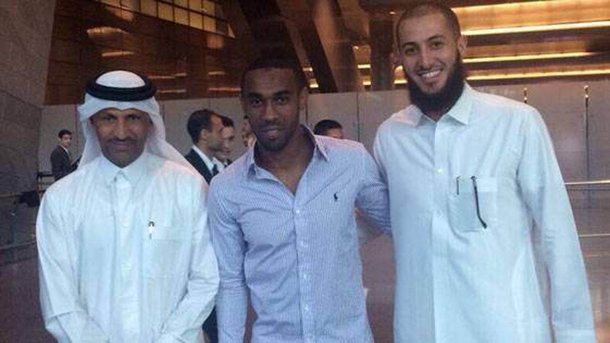 Mohcine Iajour est arrivé au Qatar pour signer un contrat de deux ans. 
