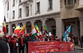 الرباط : الشغيلة تحتفل بفاتح ماي مطالبة بتكريس حقوقها في الشغل والحق في الإضراب